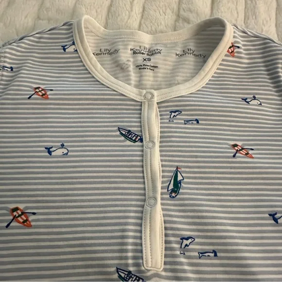 Roller Rabbit Nautical PJ Set - Picture 2 of 10